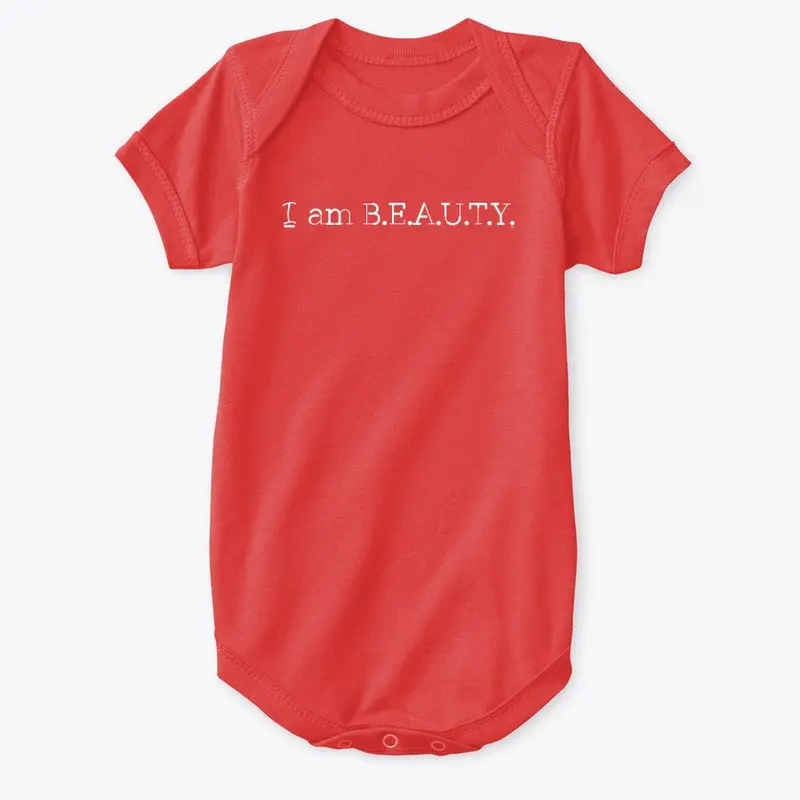 I AM BEAUTY AFFIRMATION  - WHITE LOGO